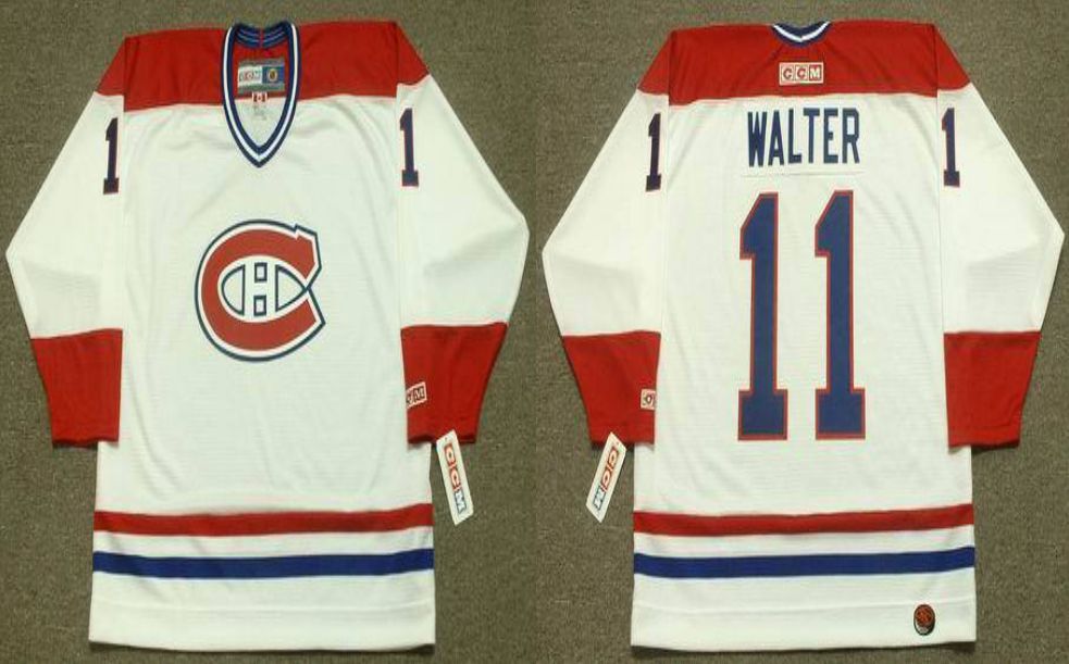 2019 Men Montreal Canadiens 11 Walter White CCM NHL jerseys